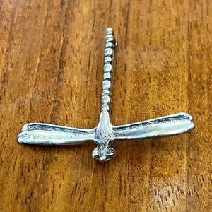 Vintage Taxco Sterling Silver Dragonfly Brooch
